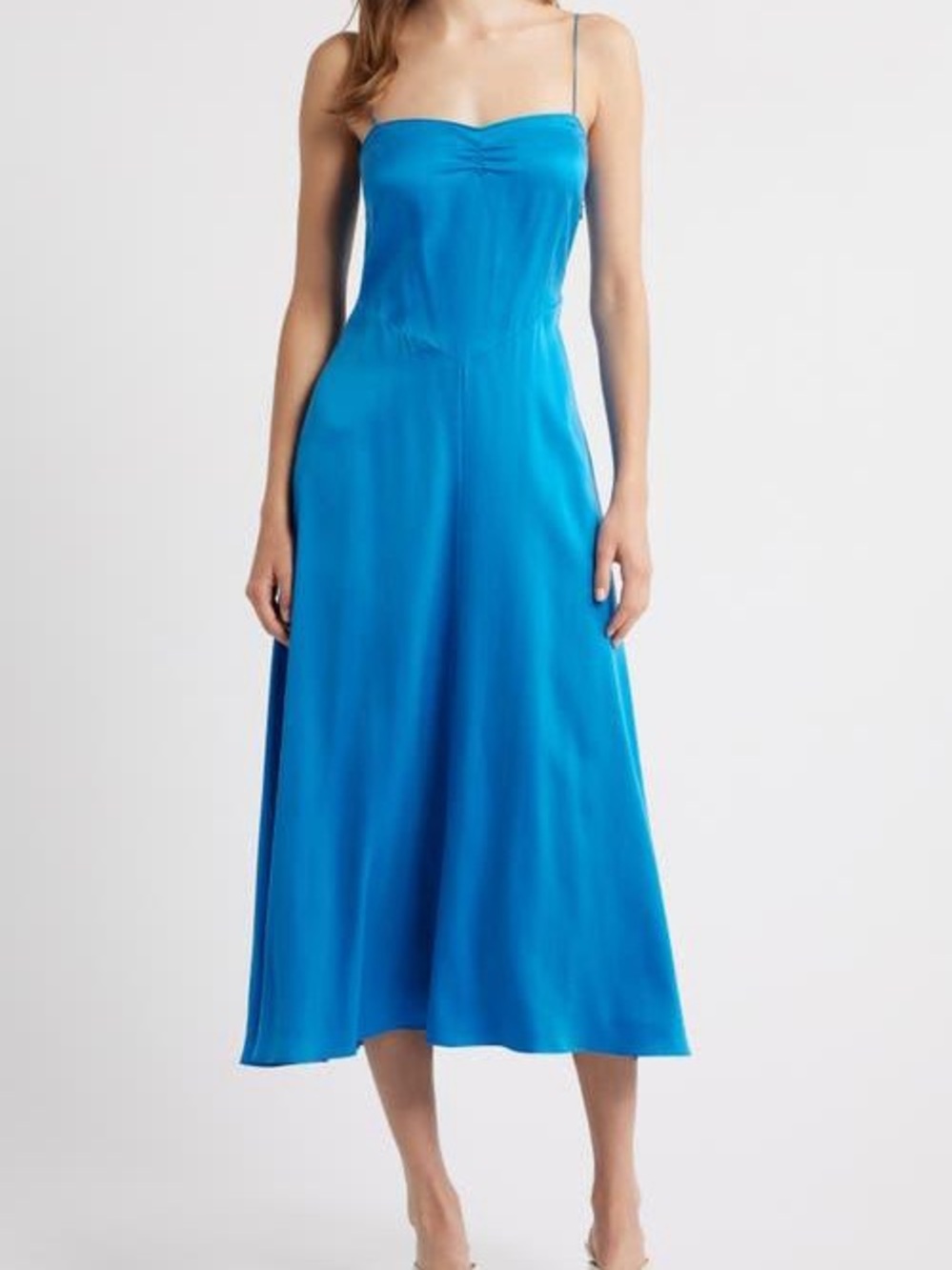 ISO Doen Lorraine Dress Blue Tourmaline XS/S